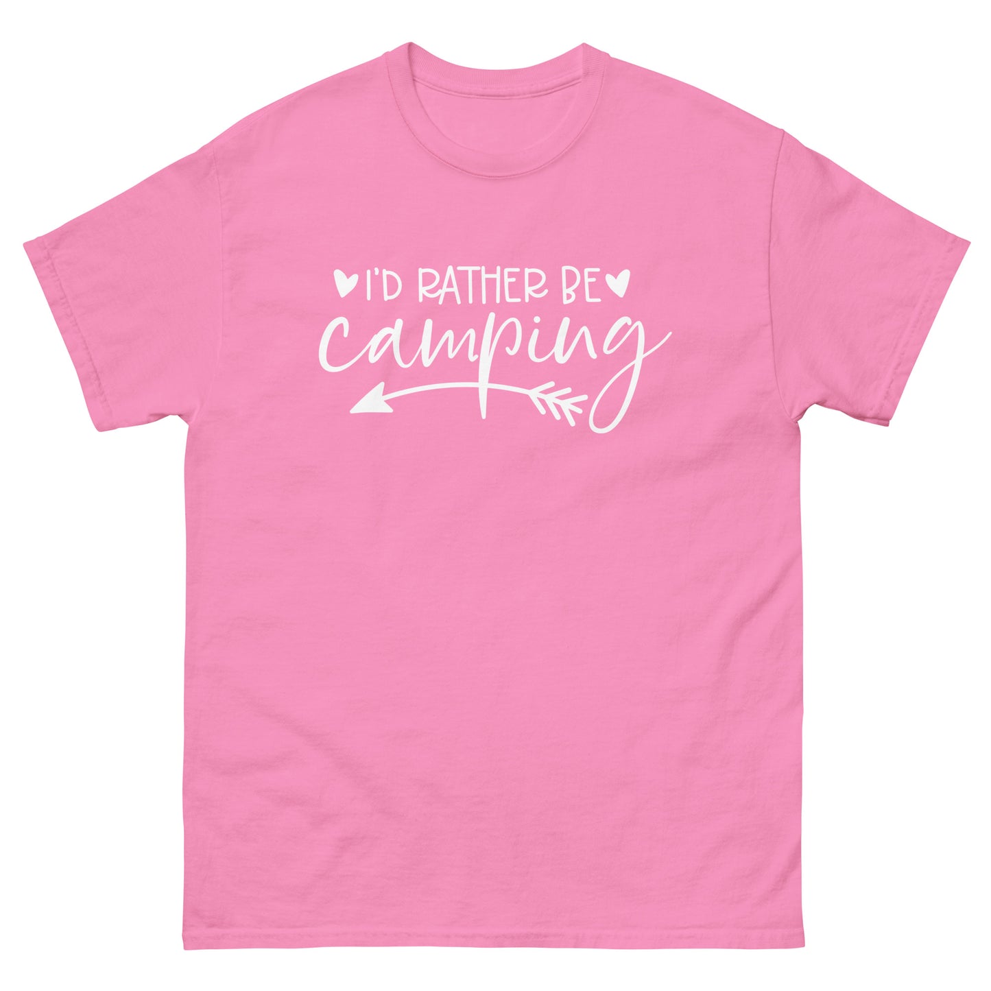 I'd rather be camping - classic tee