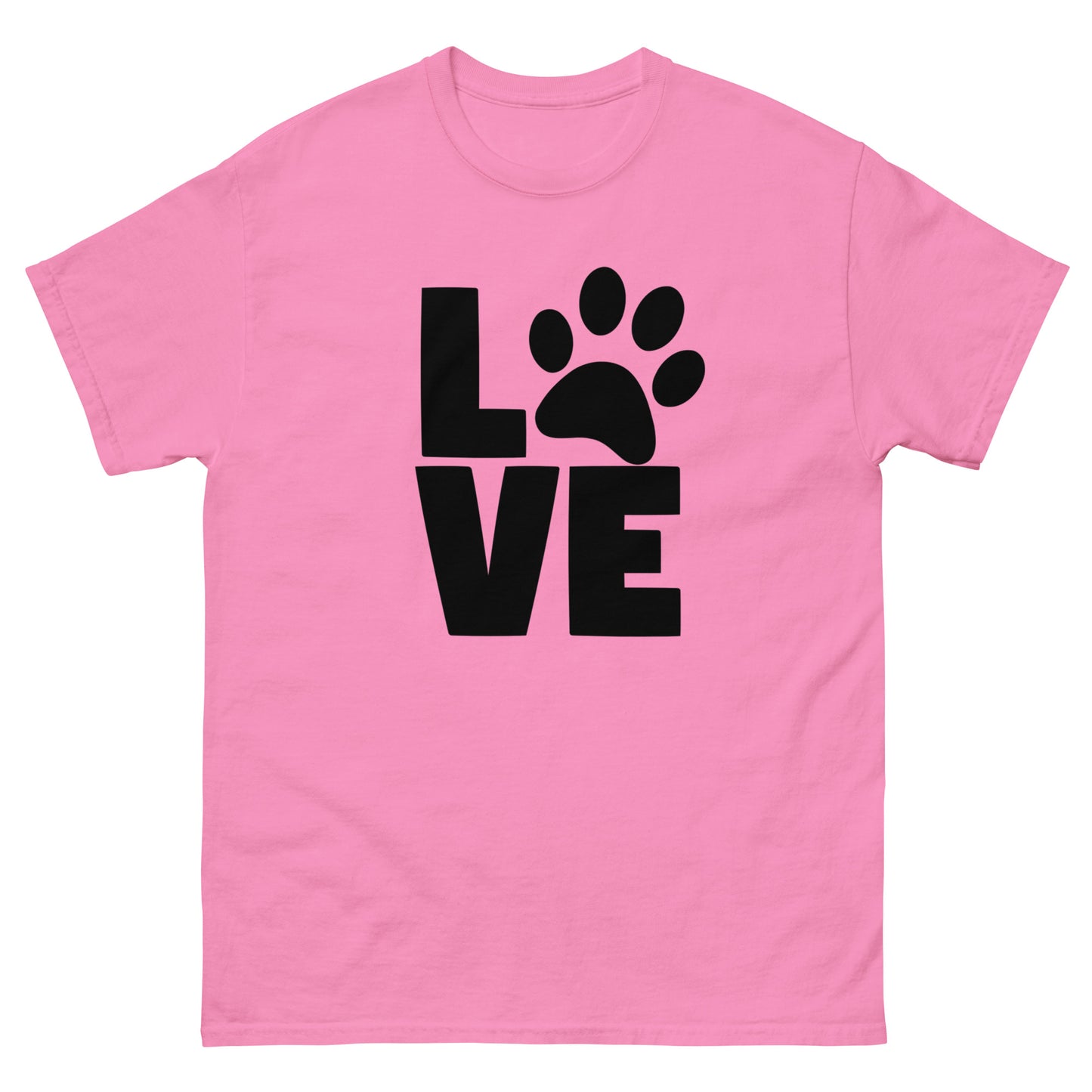 Love Paw Print - classic tee