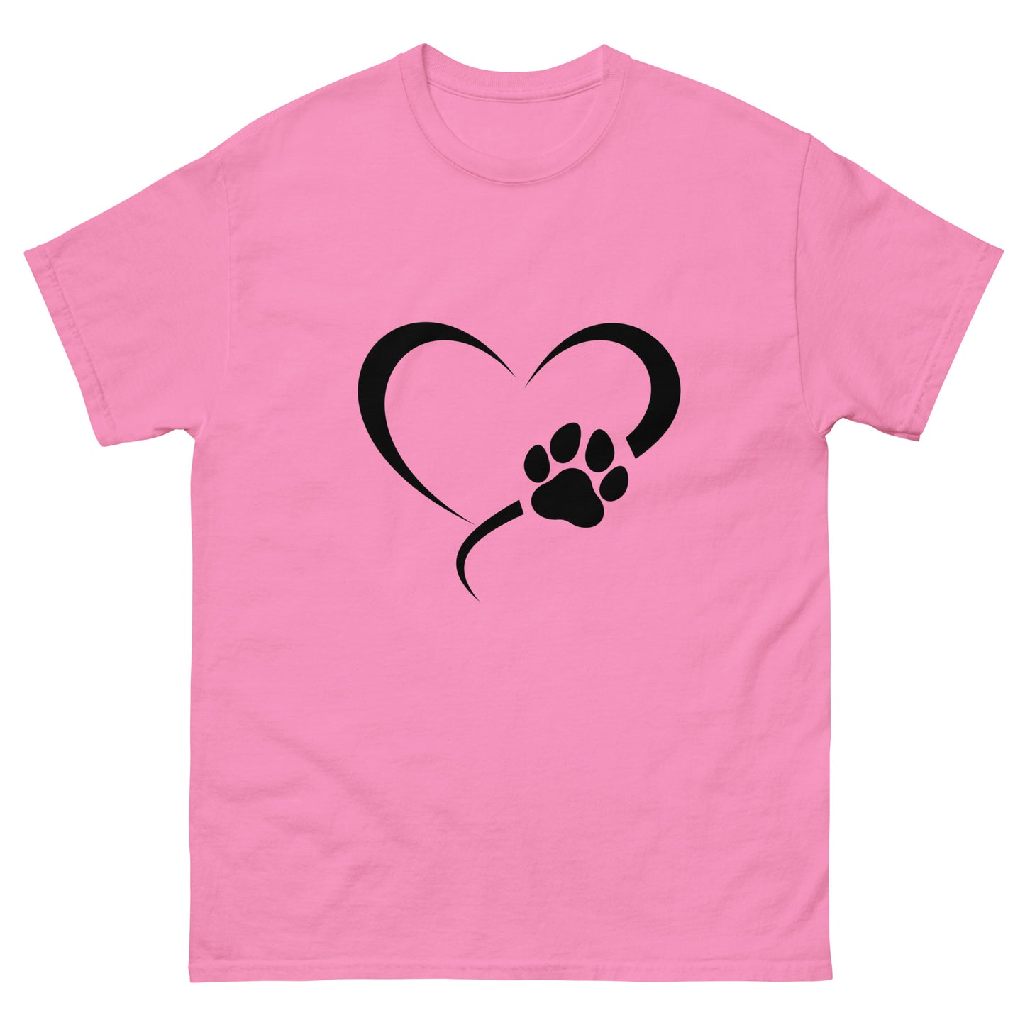 Heart Paw Print - classic tee