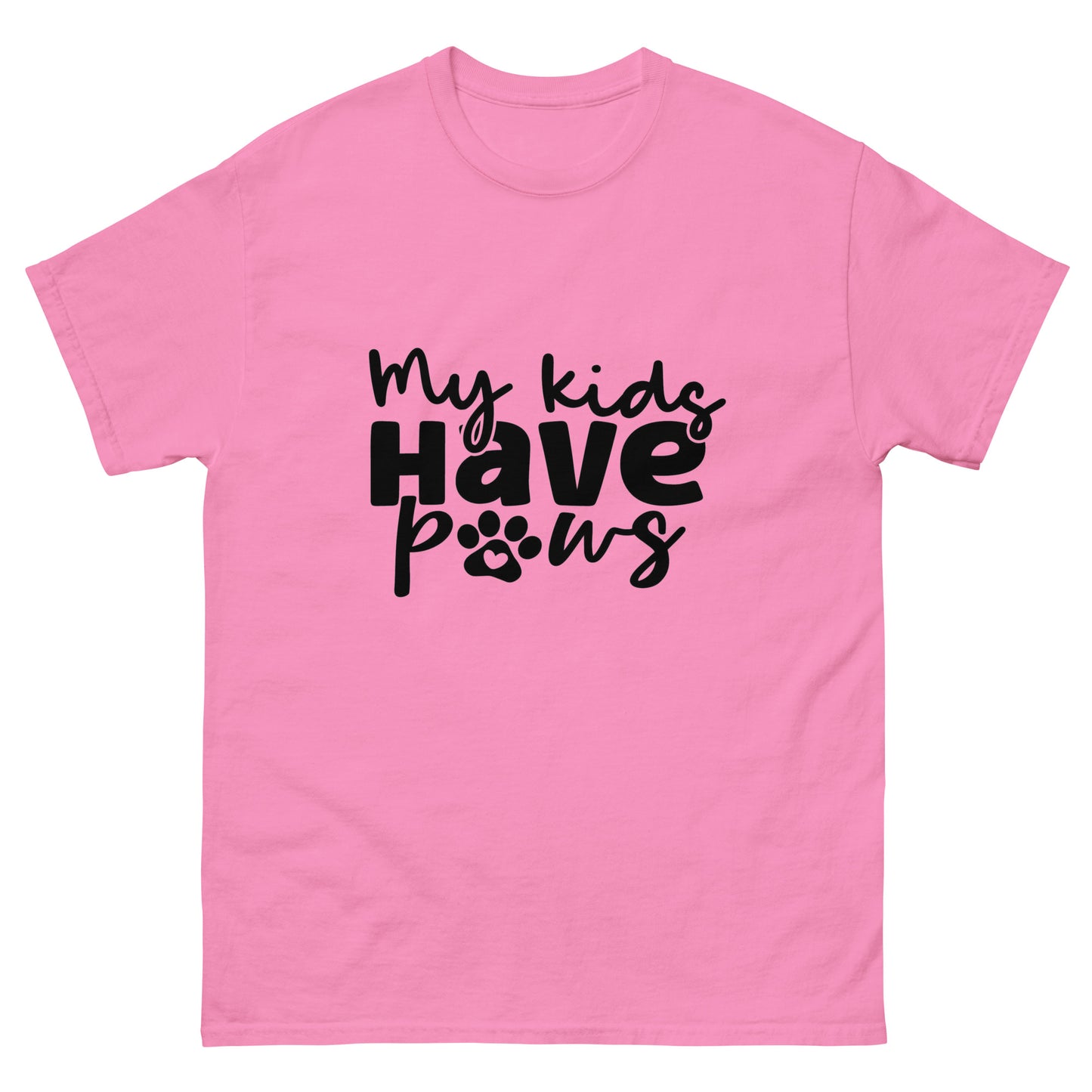 My Kids Have Paws - classic tee