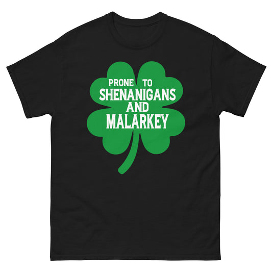 Shenanigans and malarkey St.Patrick's Day T-Shirt