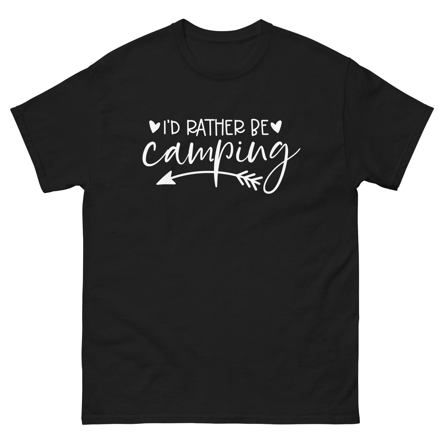 I'd rather be camping - classic tee