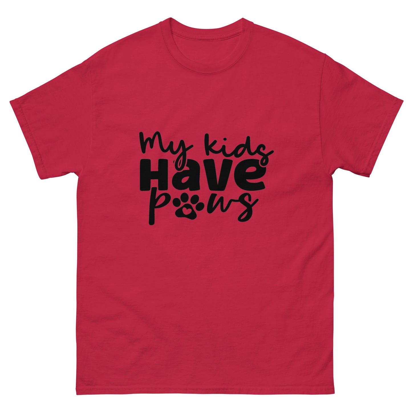 My Kids Have Paws - classic tee