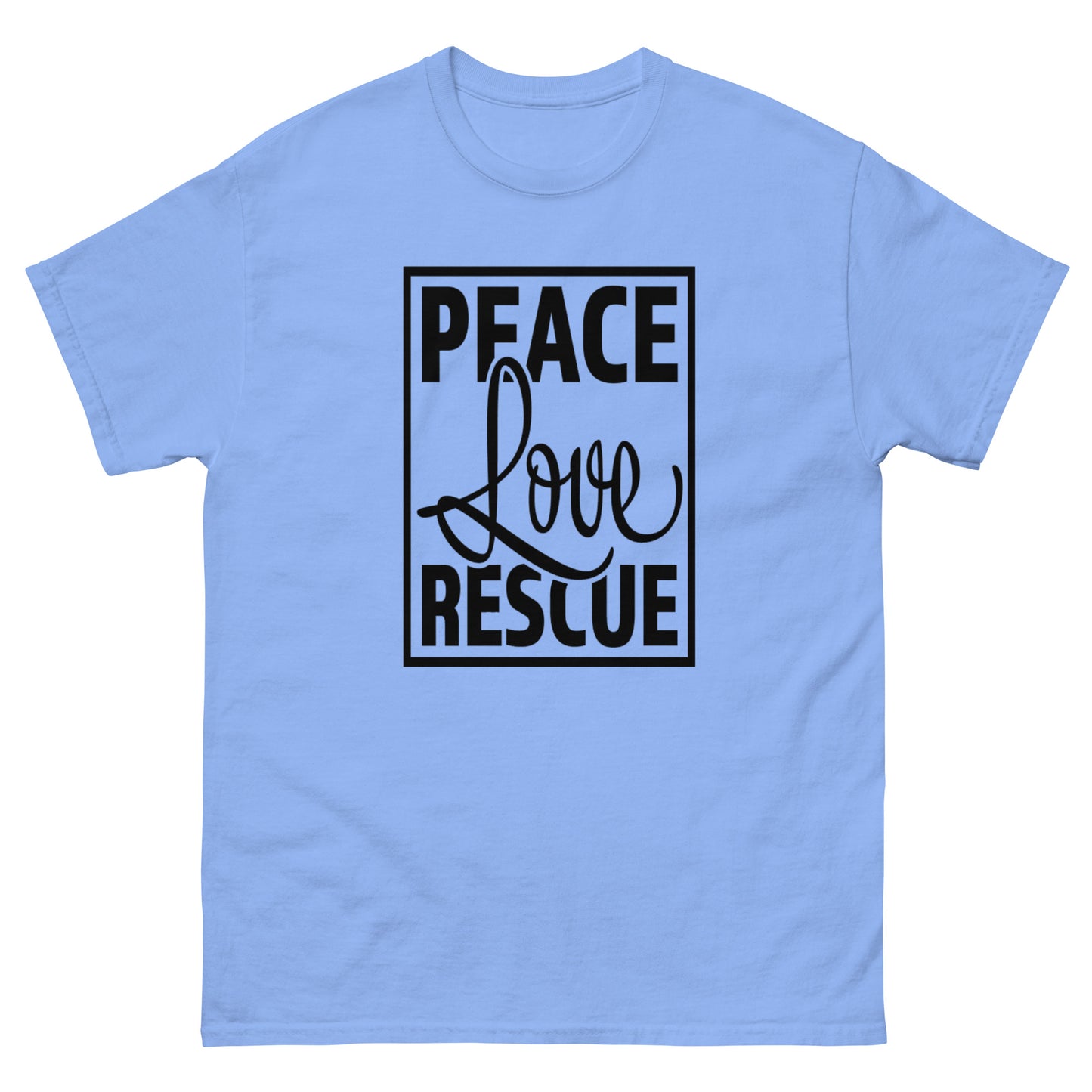 Peace Love Rescue - classic tee