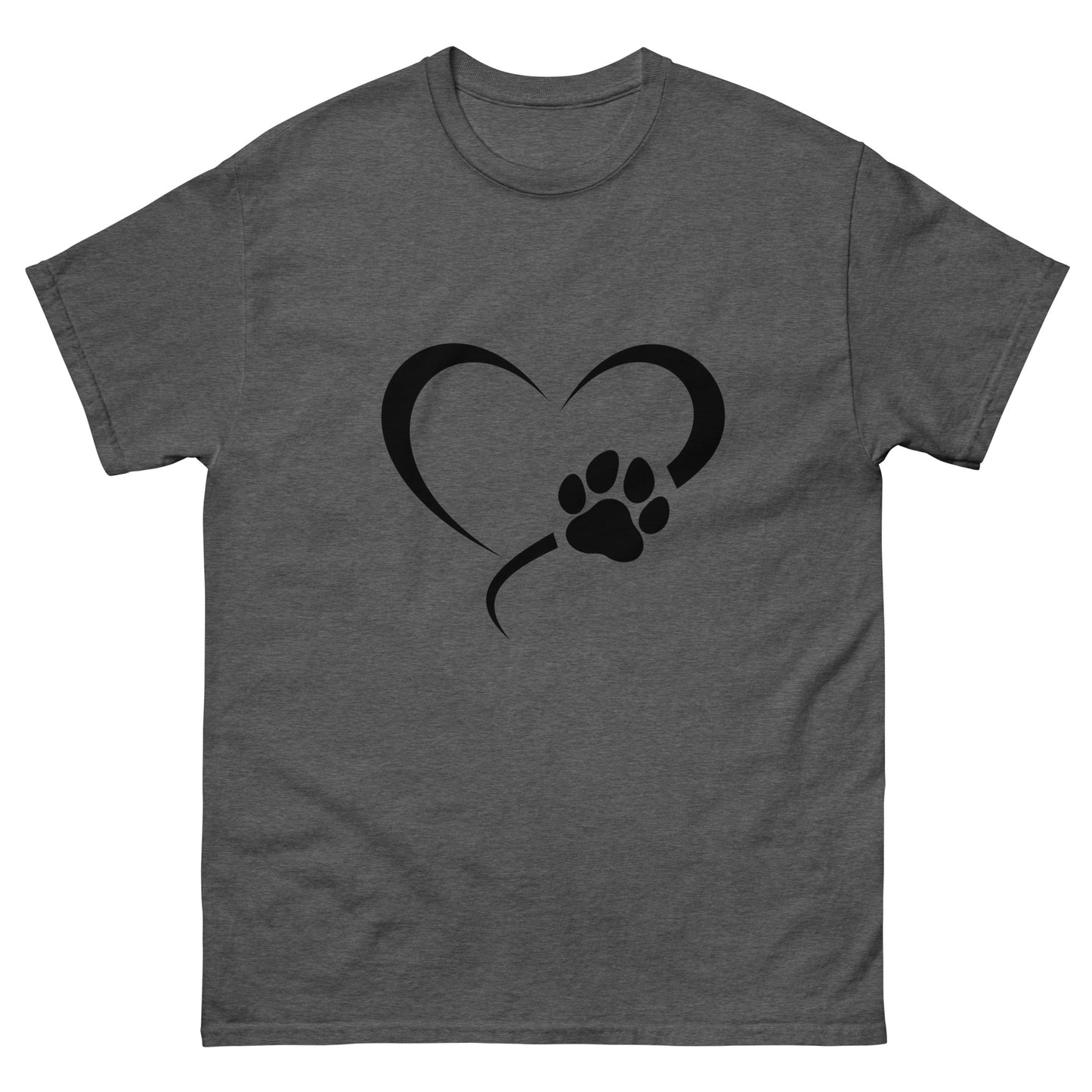 Heart Paw Print - classic tee