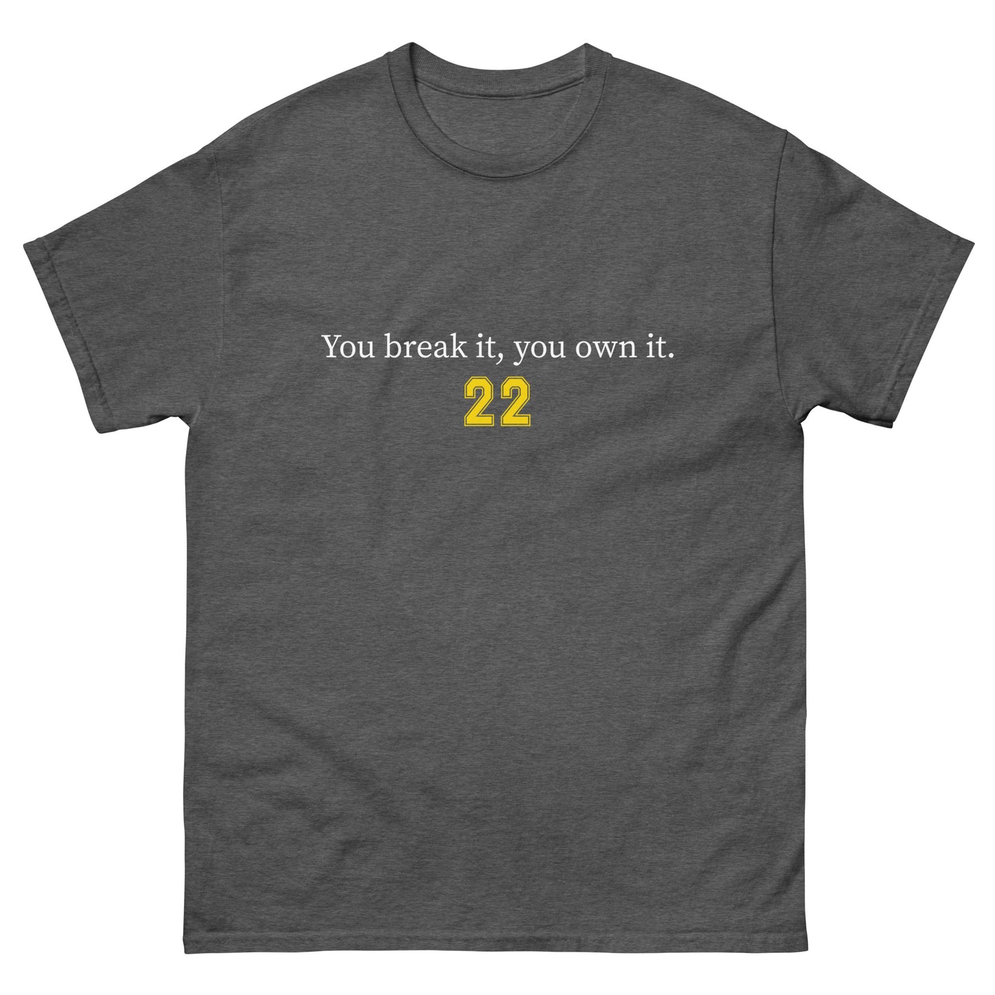 Caitlin Clark You break it you own it - Men's classic tee