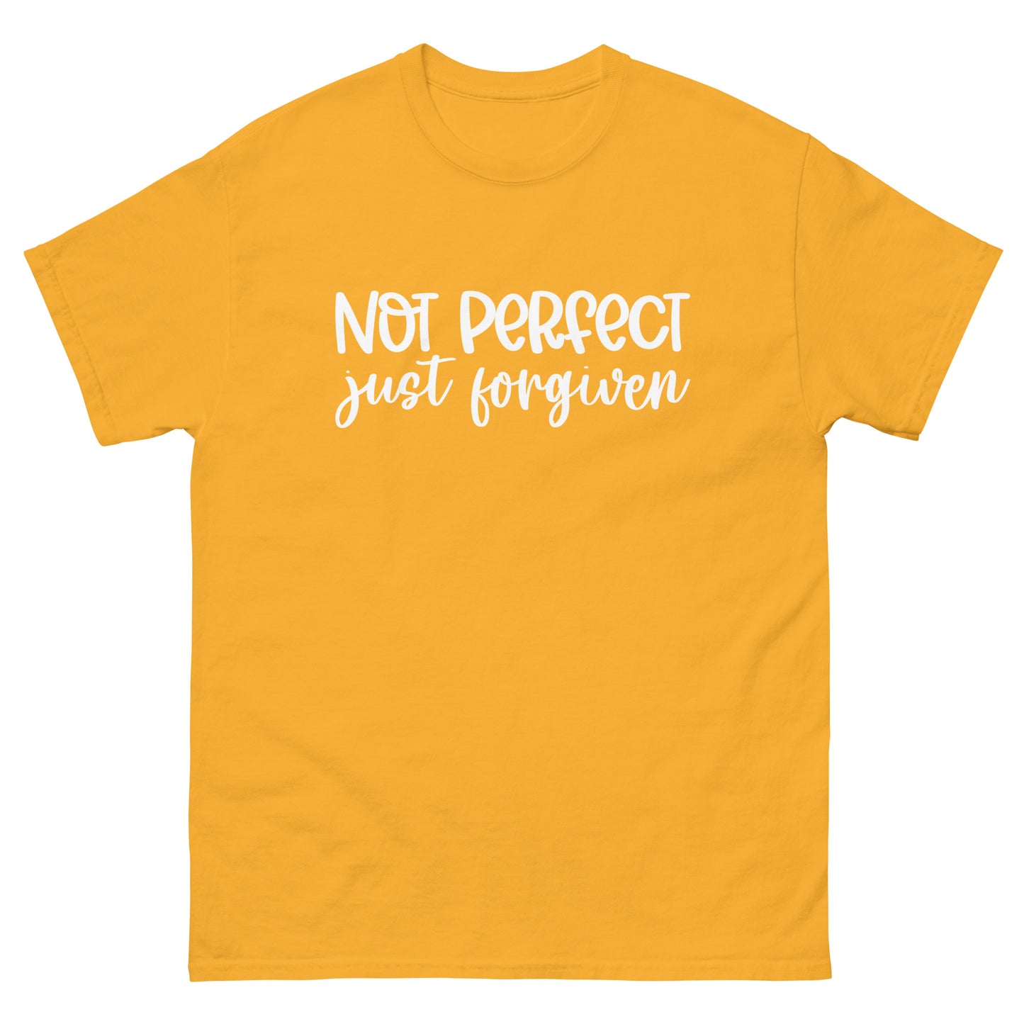 Not Perfect Just Forgiven - classic tee