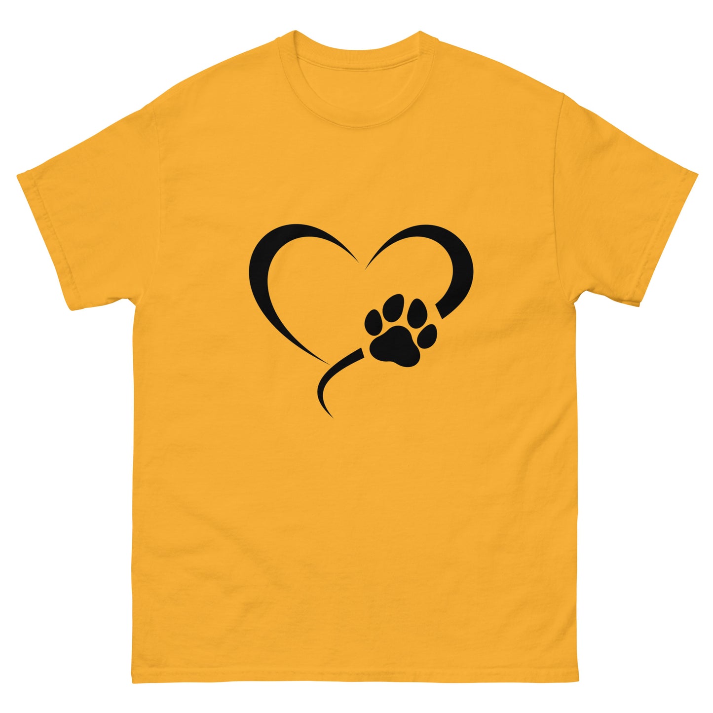 Heart Paw Print - classic tee