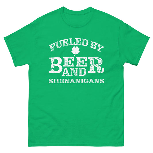 Fueled by beer - St. Patrick's Day T-Shirt
