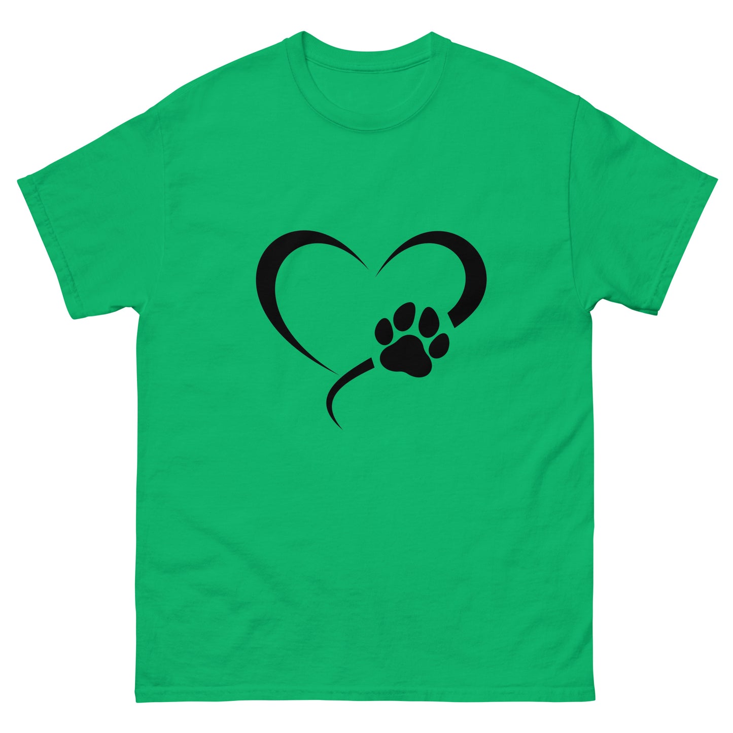 Heart Paw Print - classic tee