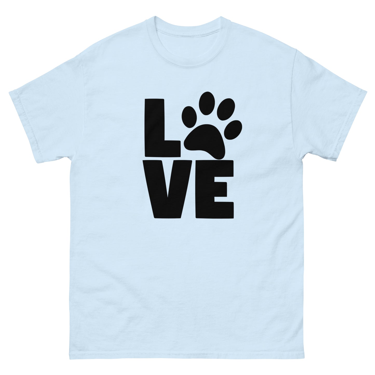 Love Paw Print - classic tee