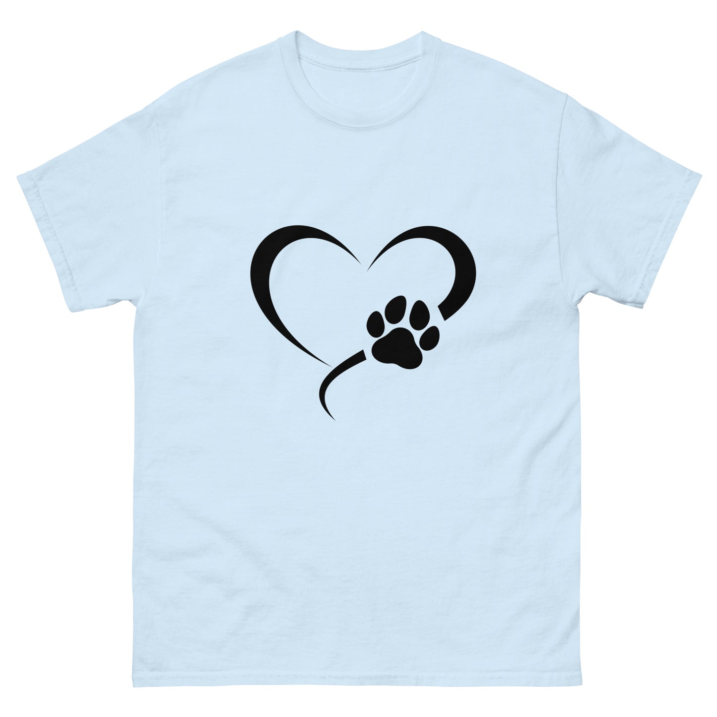 Heart Paw Print - classic tee