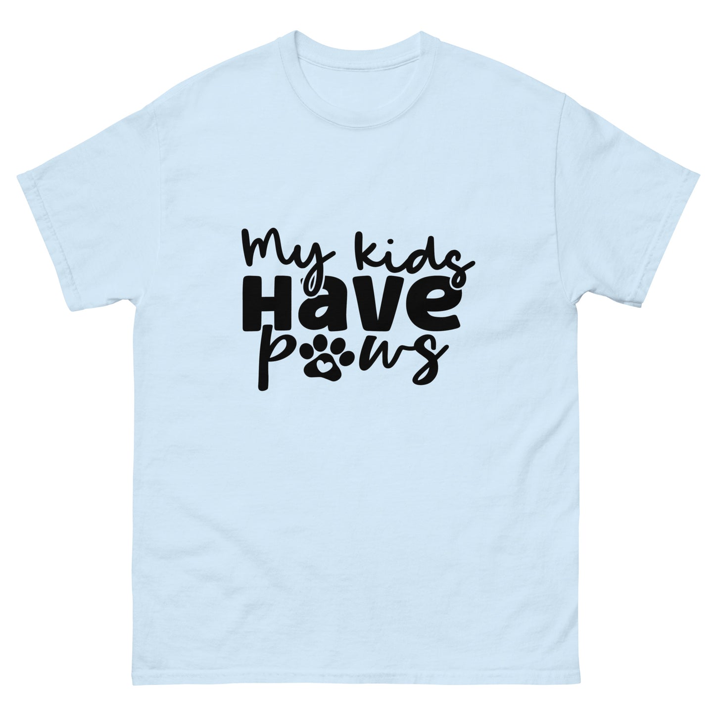My Kids Have Paws - classic tee