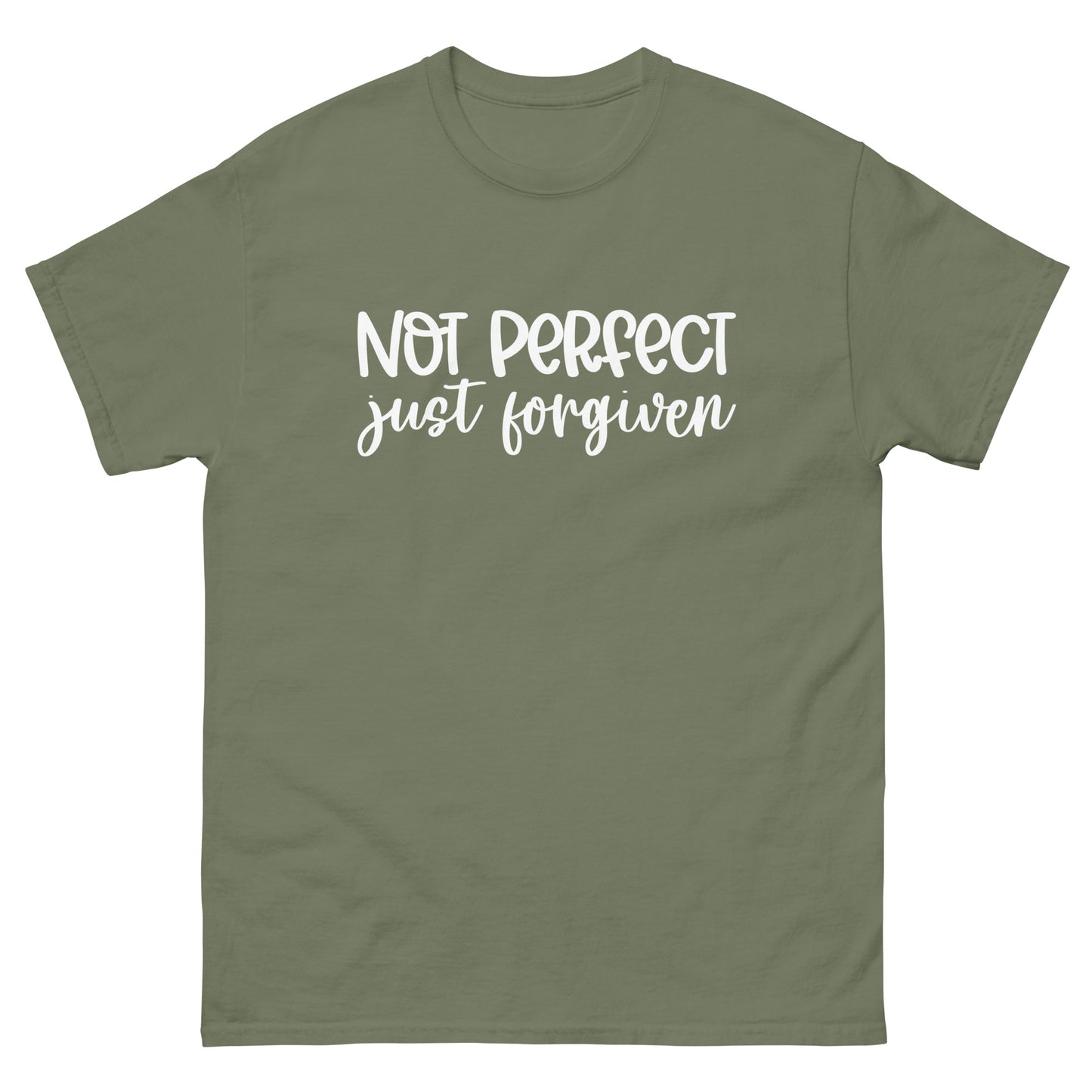 Not Perfect Just Forgiven - classic tee