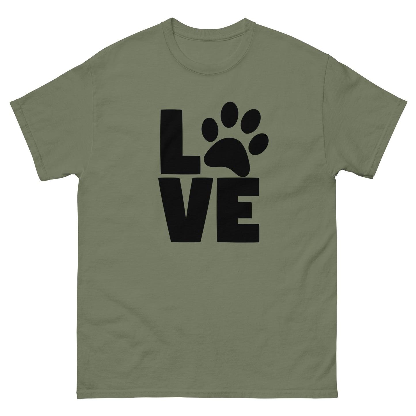 Love Paw Print - classic tee