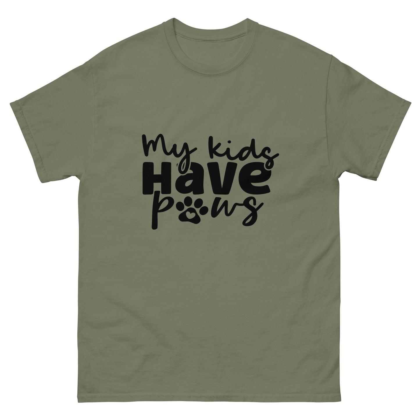 My Kids Have Paws - classic tee