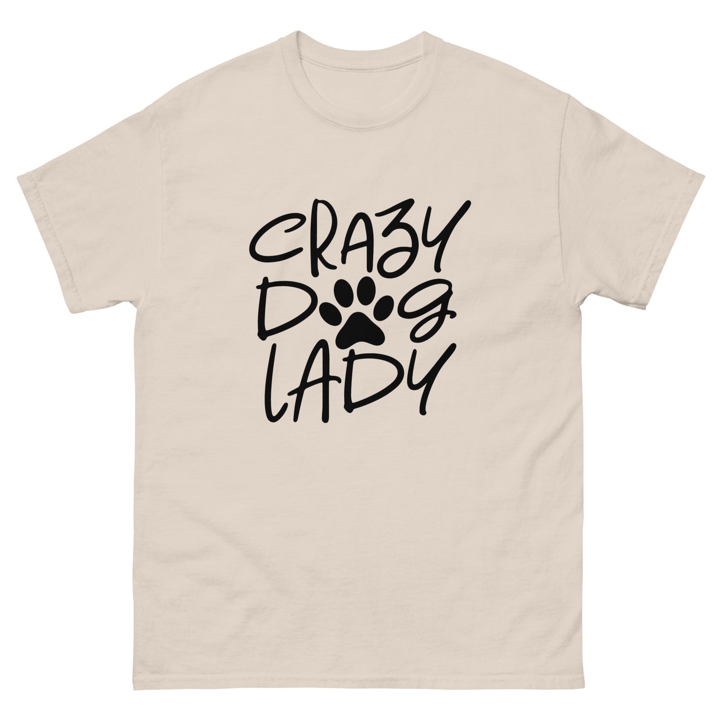 Crazy Dog Lady - classic tee