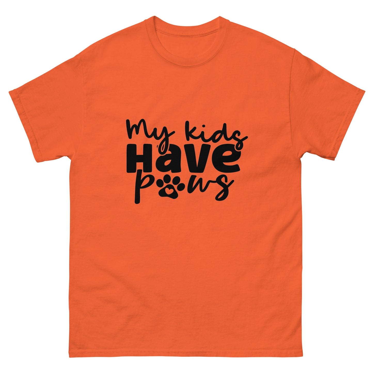 My Kids Have Paws - classic tee
