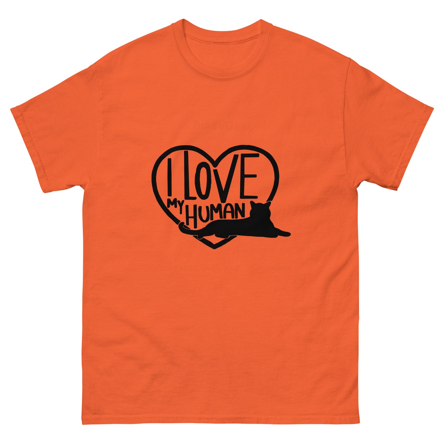 I Love My Human - classic tee