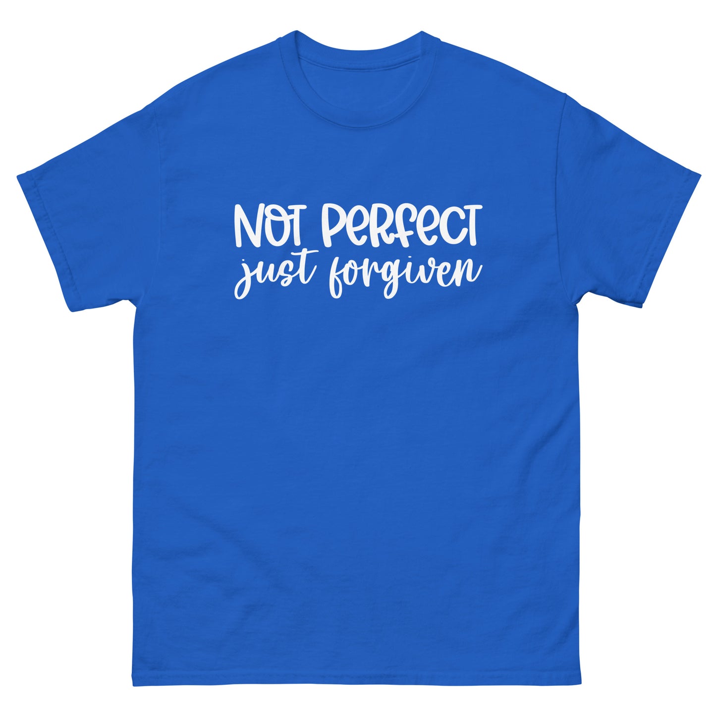 Not Perfect Just Forgiven - classic tee