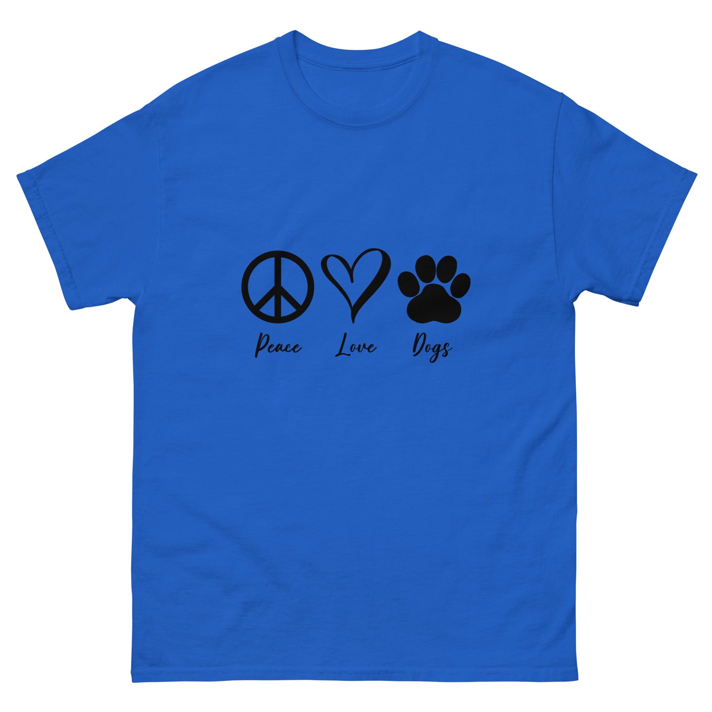 Peace Love Dogs - classic tee