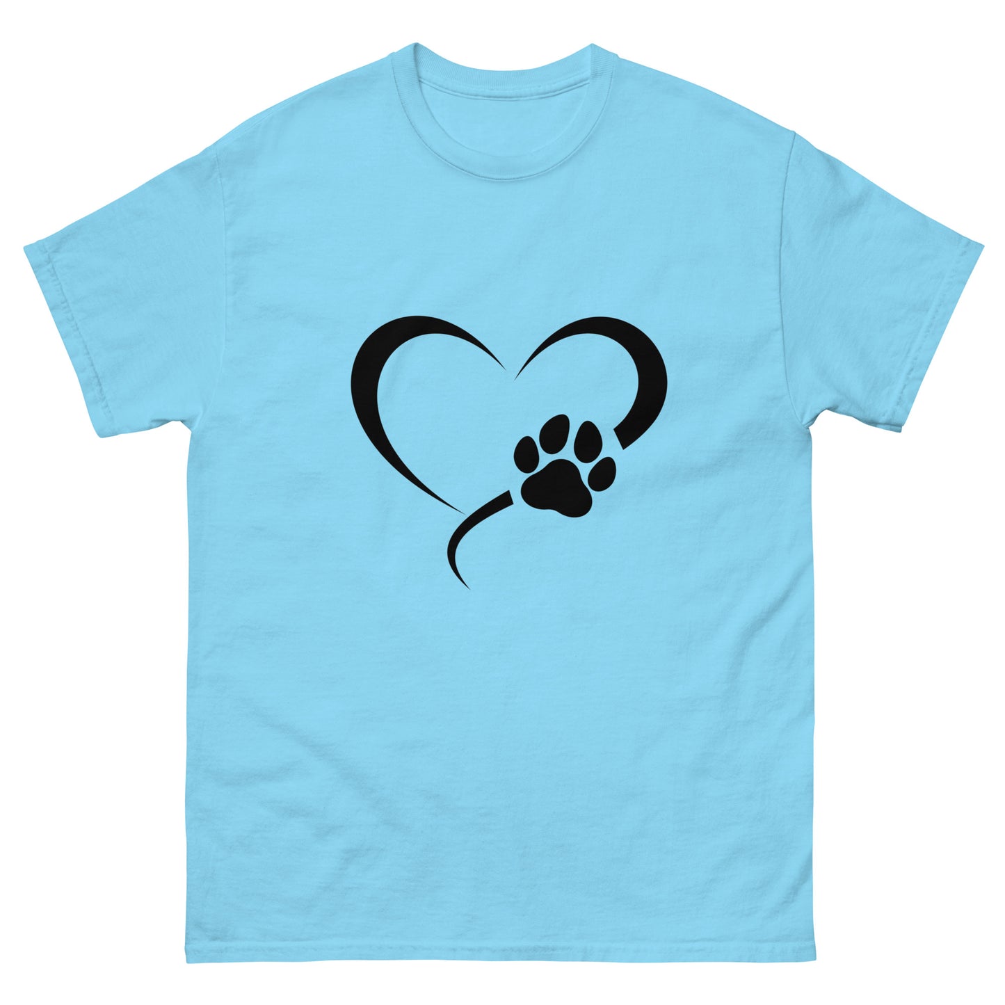 Heart Paw Print - classic tee