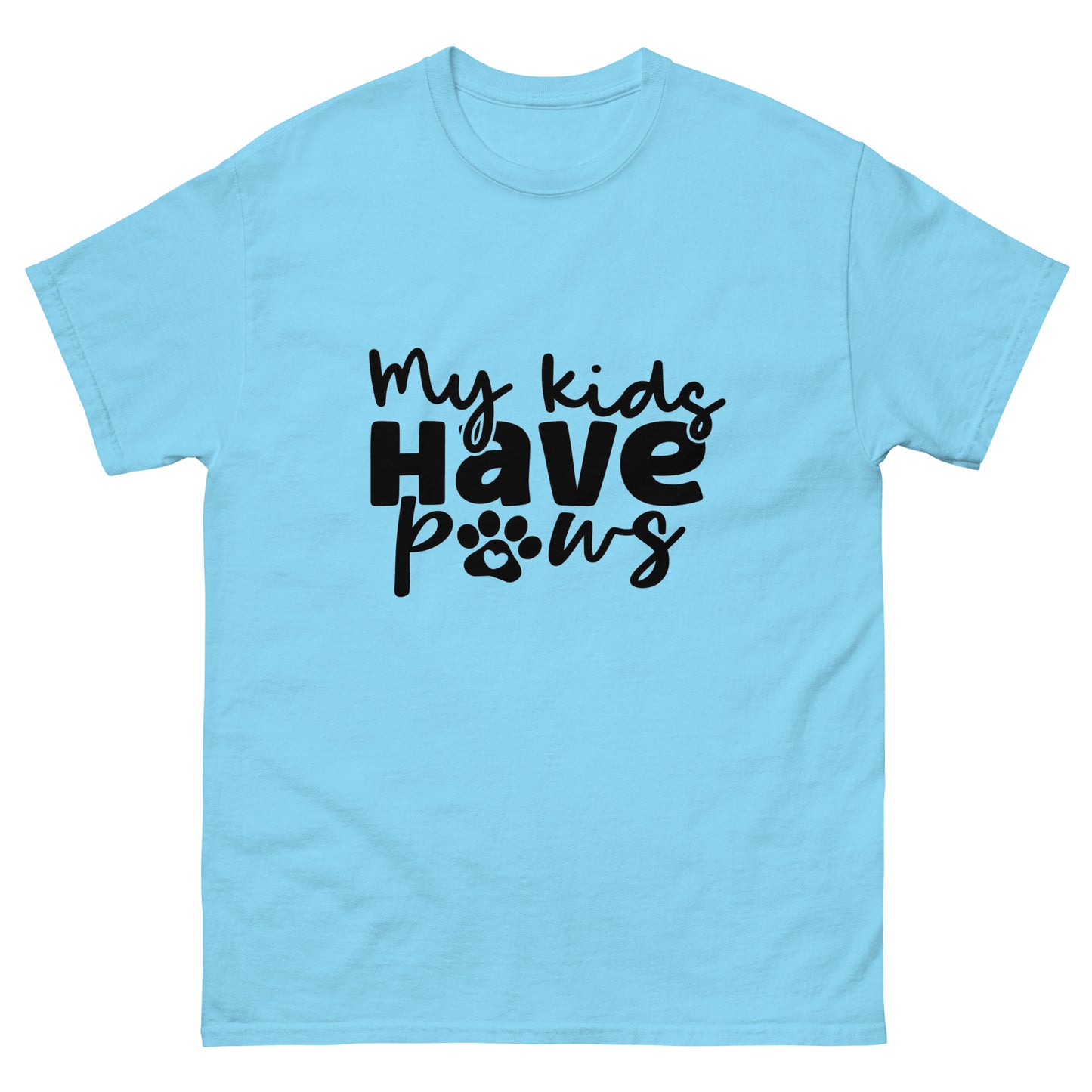 My Kids Have Paws - classic tee