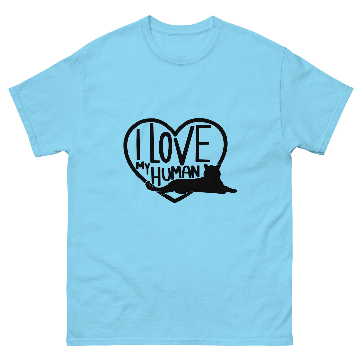 I Love My Human - classic tee