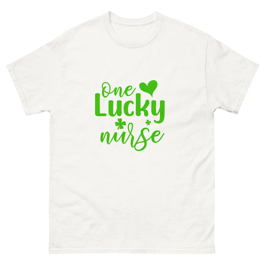 One Lucky Nurse - St. Patricks's Day - classic tee