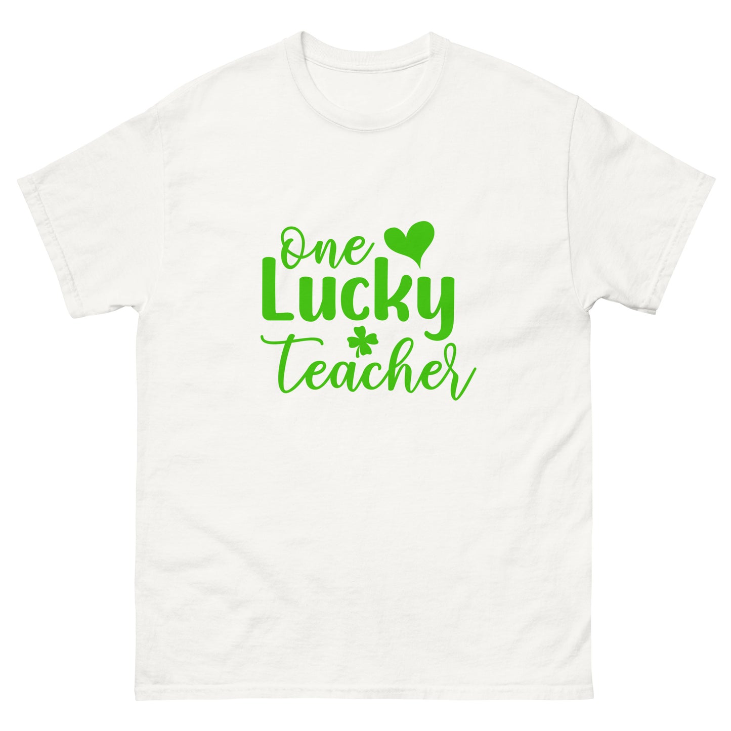 One Lucky Teacher - St Patrick's Day - classic tee
