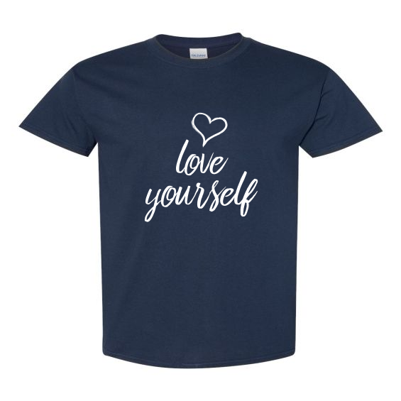 Love Yourself - Unisex Short Sleeve T-Shirt- Gildan 5000 Heavy Cotton