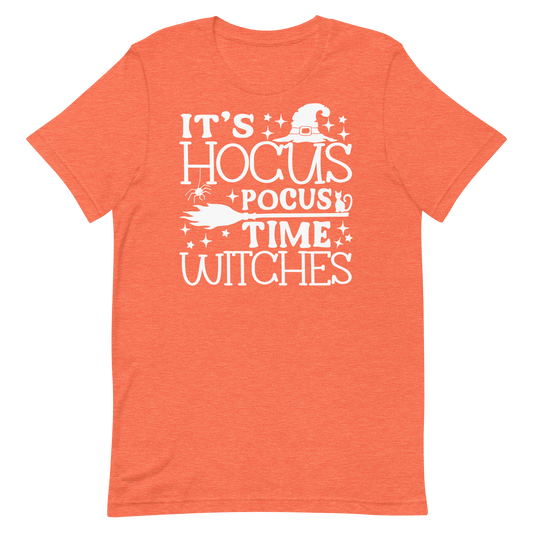 Its Hocus Pocus Time Witches - T-Shirt