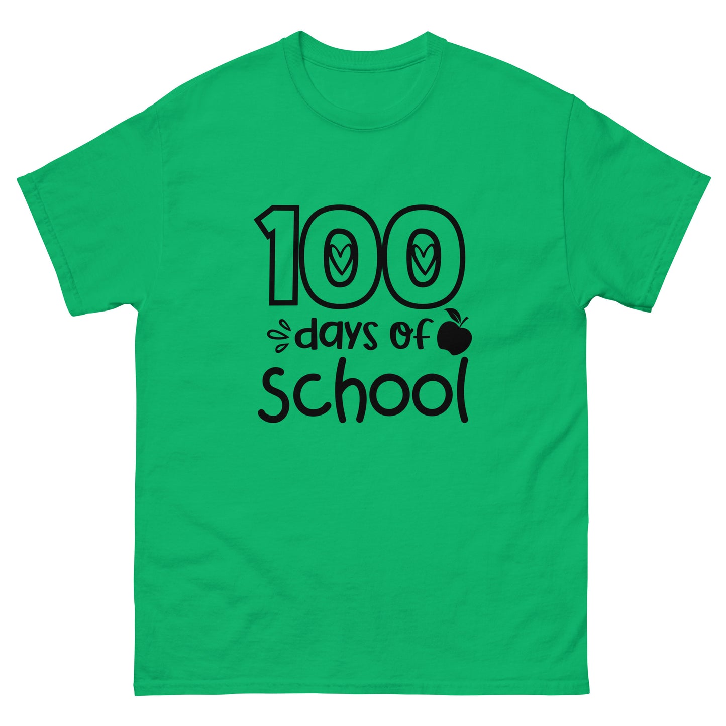 100 days teacher - classic tee