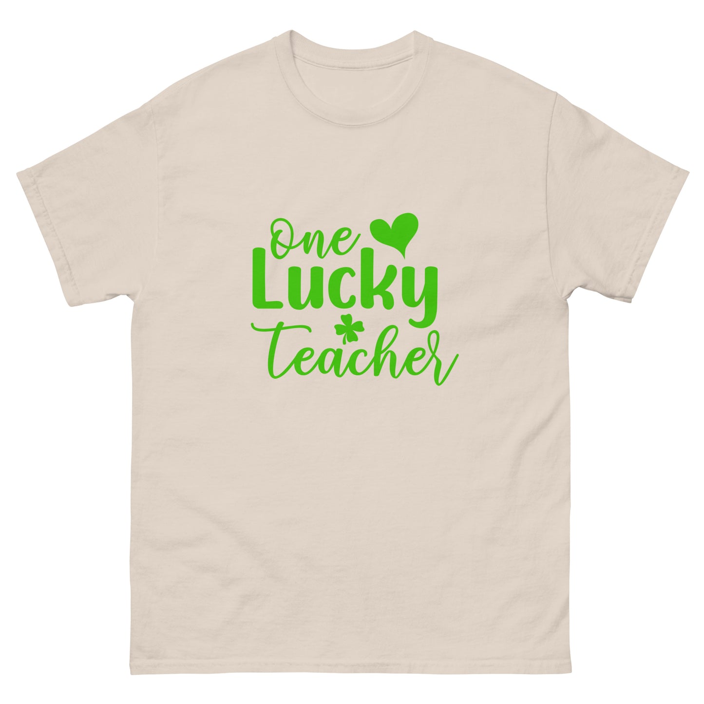 One Lucky Teacher - St Patrick's Day - classic tee