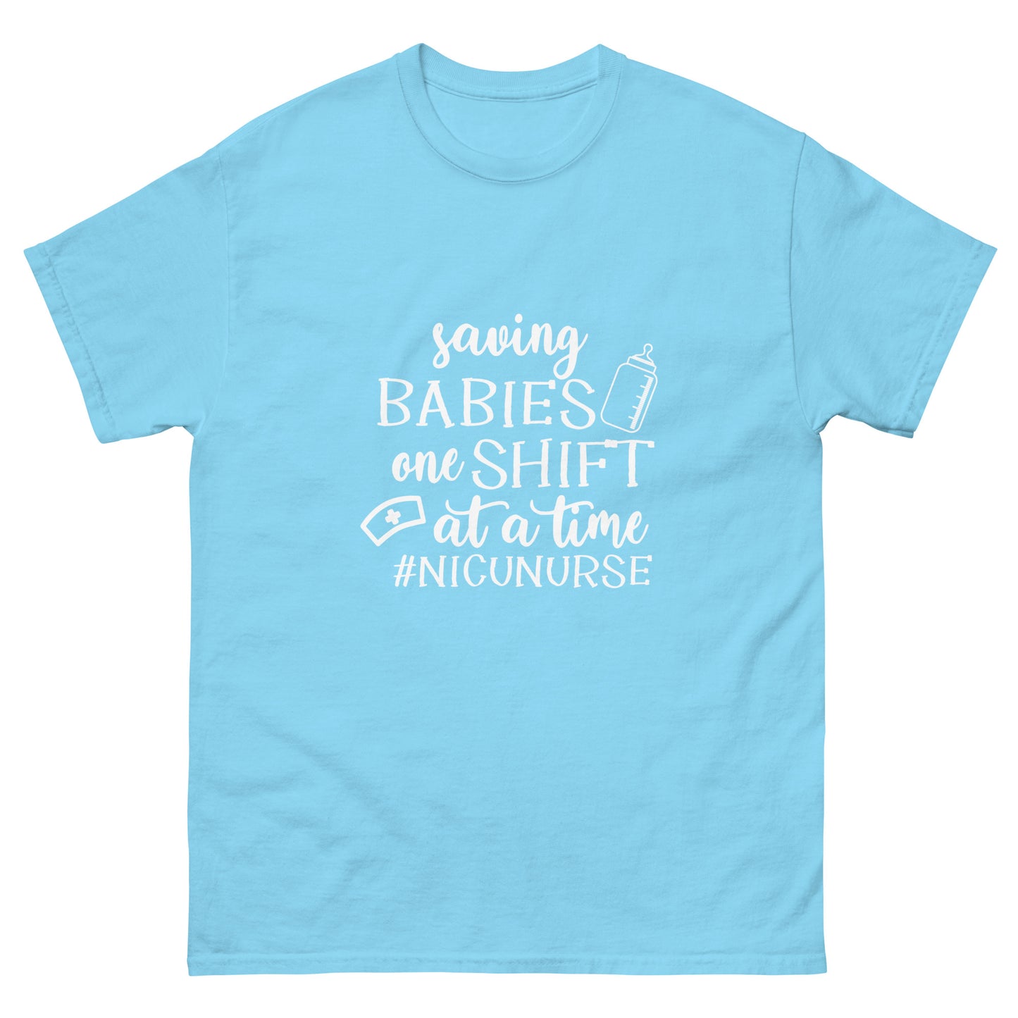 Saving babies - nursing - classic tee