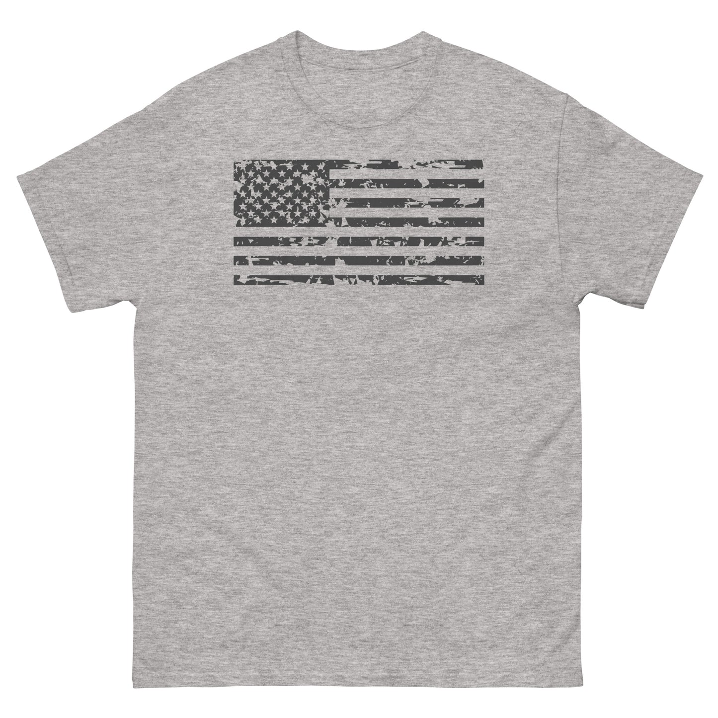 Distressed American Flag - classic tee