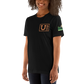 UND - Black w/Orange Logo- Unisex t-shirt