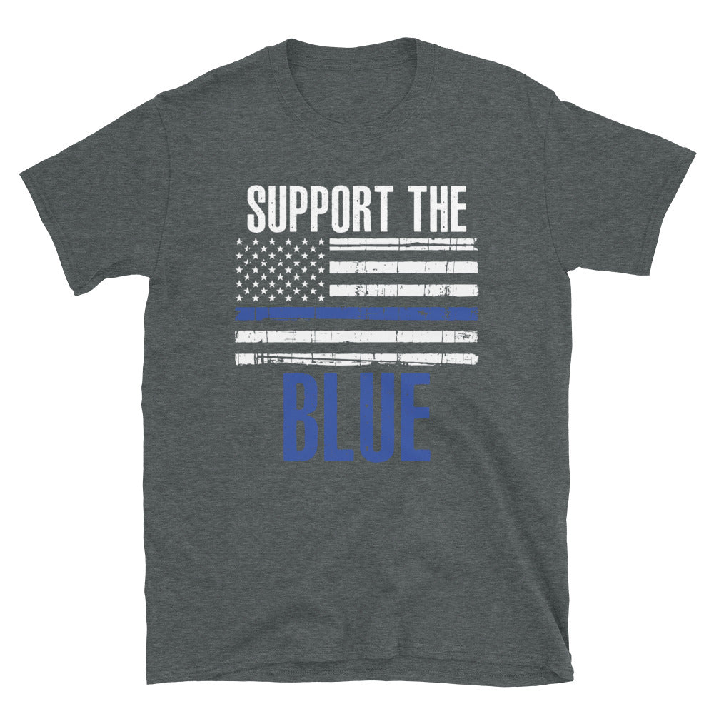 Support The Blue- Unisex T-Shirt